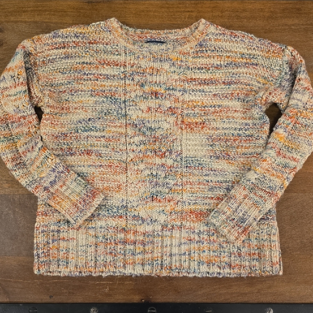 American Eagle Outfitters Multicolor Knit Sweater